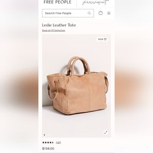 Leslie Leather Tote